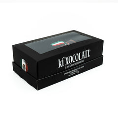 CAJA ZAPATO SOCCER CHOCOLATE CON LECHE