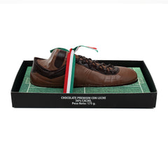 CAJA ZAPATO SOCCER CHOCOLATE CON LECHE