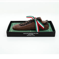 CAJA ZAPATO SOCCER CHOCOLATE CON LECHE