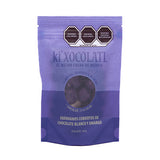 BOLSA DE ARANDANOS CUBIERTOS DE CHOCOLATE BLANCO Y SEMI-AMARGO 100 GR