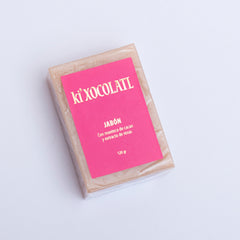 Ki'Xocolatl Jabón de Chocolate y Rosas.