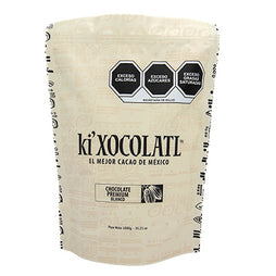 Ki'Xocolatl Chocolate Blanco Presentación de 1 Kg