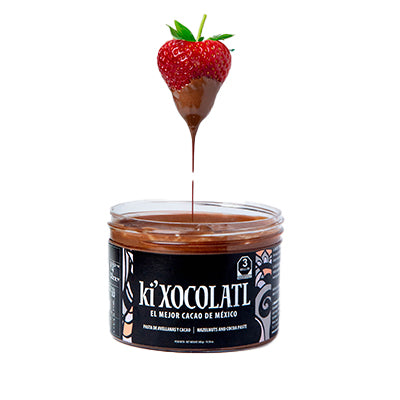 Ki'Xocolatl Pasta de Avellana y Cacao