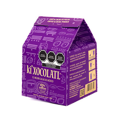 Ki'Xocolatl Polvo de Café y Cacao.