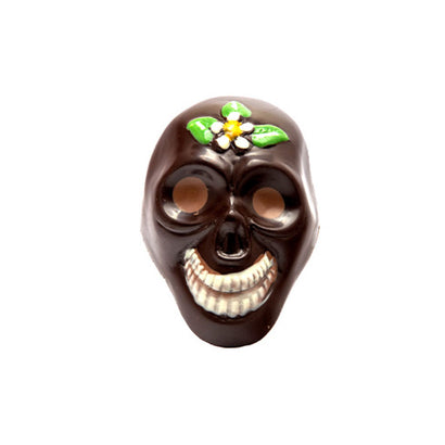 CALAVERA MITAD DECORADA
