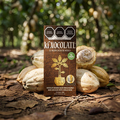Chocolate amargo Cacao Criollo Blanco