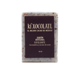 Ki'Xocolatl Jabón de Chocolate Natural con Cáscaras de Cacao