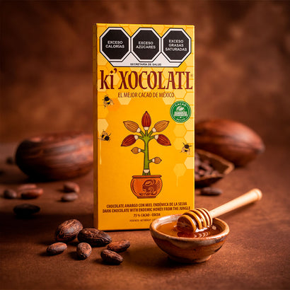 Barra de Chocolate Amargo con Miel Endémica de la Selva                          7503008451575