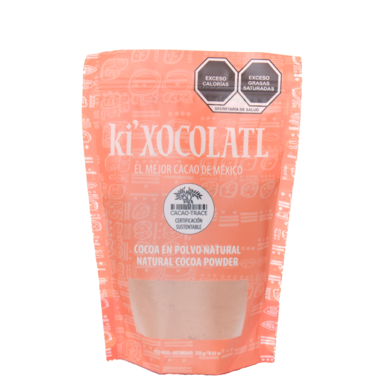 Ki'Xocolatl Cocoa en Polvo Natural CT- 250gr