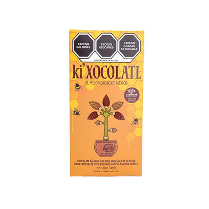 Barra de Chocolate Amargo con Miel Endémica de la Selva                          7503008451575
