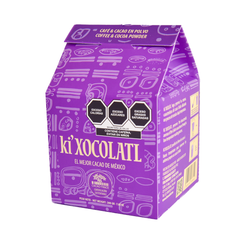 Ki'Xocolatl Polvo de Café y Cacao.