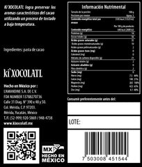 Ki'Xocolatl Pasta de Cacao CT - 500gr