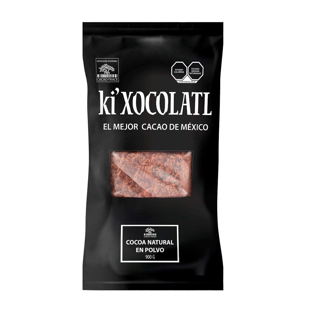 Ki'Xocolatl Cocoa en Polvo Natural CT- 900gr