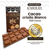 Chocolate amargo Cacao Criollo Blanco