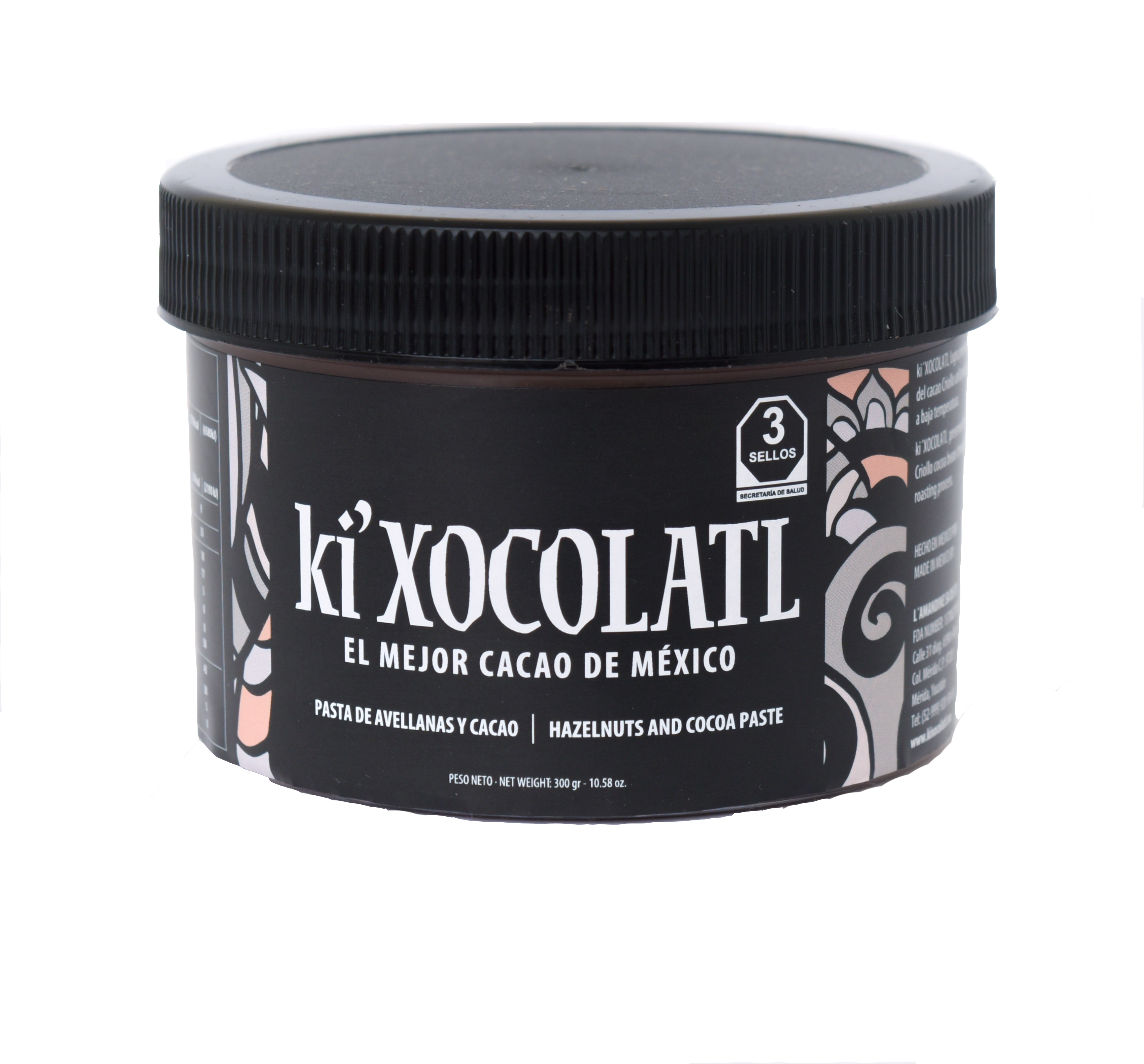 Ki'Xocolatl Pasta de Avellana y Cacao
